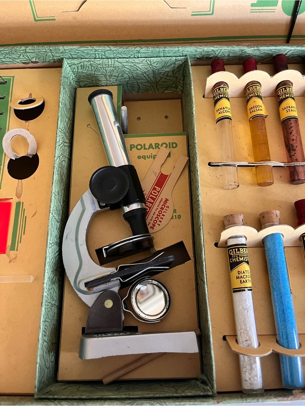 Gilbert Microscope Set - Yellow Box - Picture 5 of 7